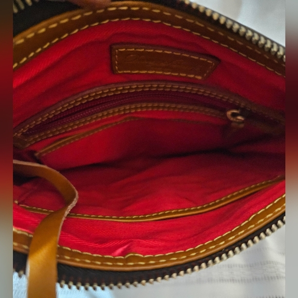 Dooney & Bourke Brown Crossbody Bag - Picture 8 of 14
